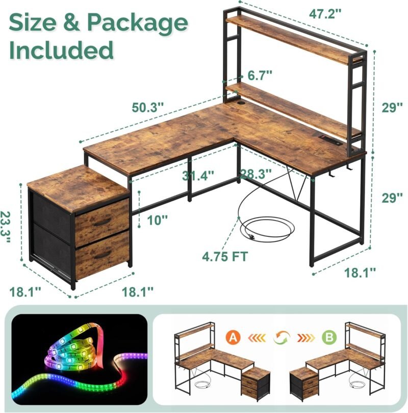 L-shaped desk in office Heavy Duty L-Shaped Computer Desk for Office Wholesale